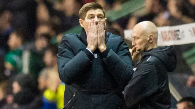 Rangers manager Steven Gerrard