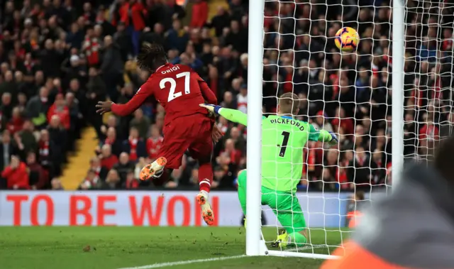 Divock Origi scores the winner for Liverpool