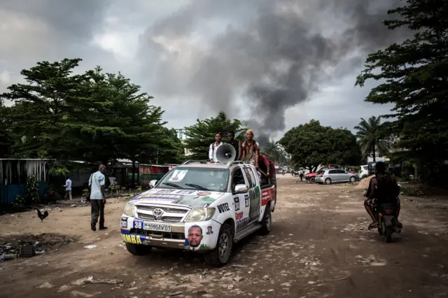 Fire at Kinshasa warehouse