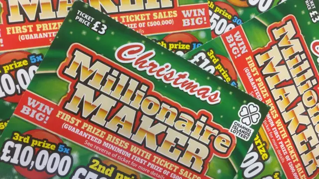 Channel Islands Christmas Lottery tickets