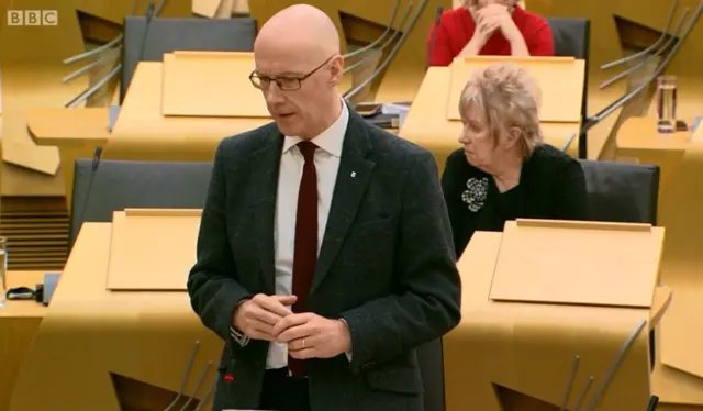 Education Secretary John Swinney