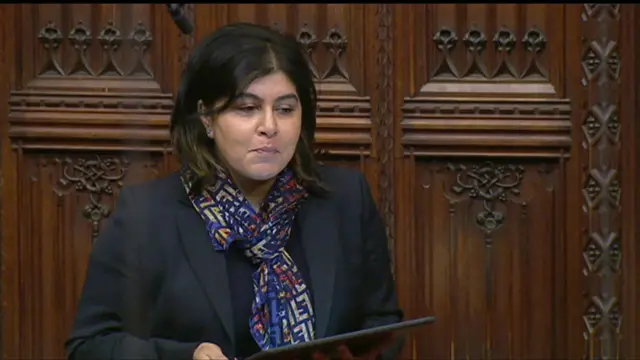 Baroness Warsi