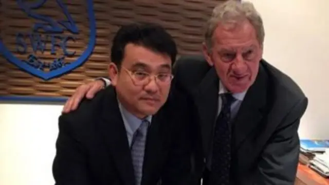 Dejphon Chansiri and Milan Mandaric