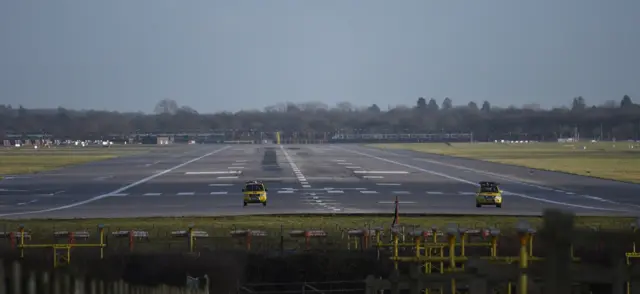 Gatwick runway