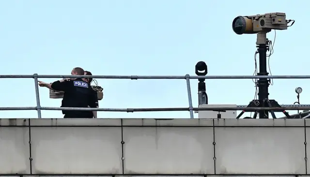 Police at Gatwick