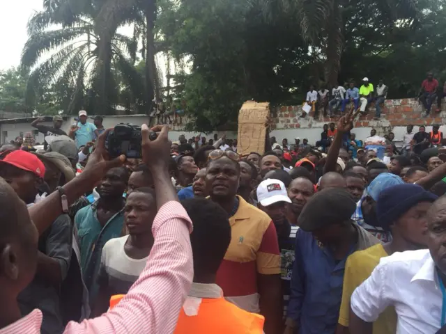 Félix Tshisekedi's supporters