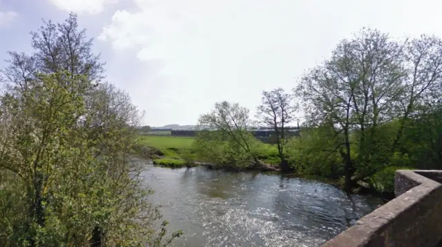 Part of the River Lugg