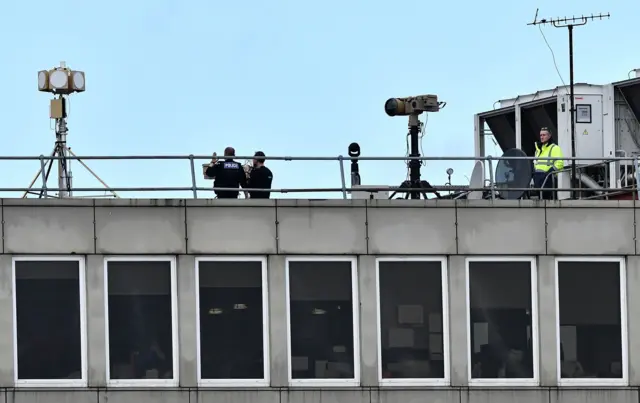 Police at gatwick