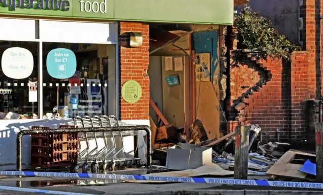 Cash machine raid Bishopthorpe York