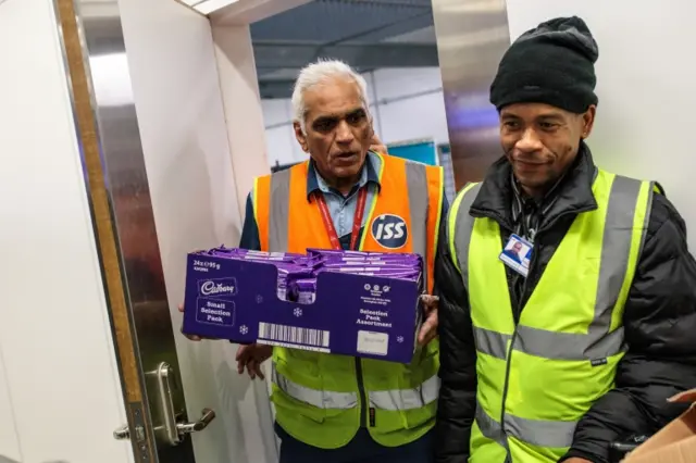 Staff at Gatwick