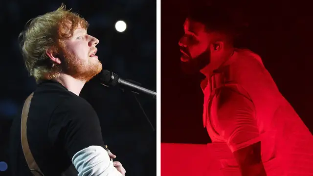 Ed Sheeran and Drake