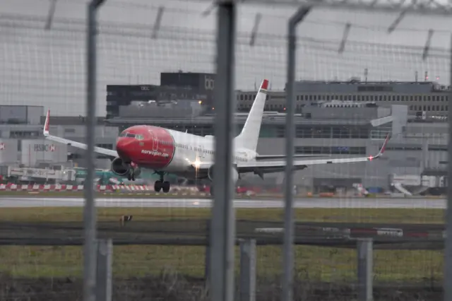 Norwegian Air plane