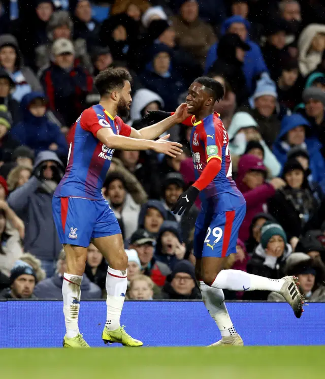 Andros Townsend celebrates