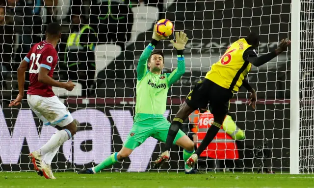 Lukasz Fabianski saves