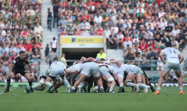 Exeter and Saracens forwards