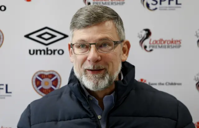 Hearts manager Craig Levein