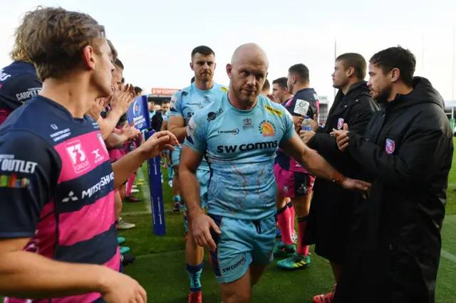 Exeter captain Jack Yeandle