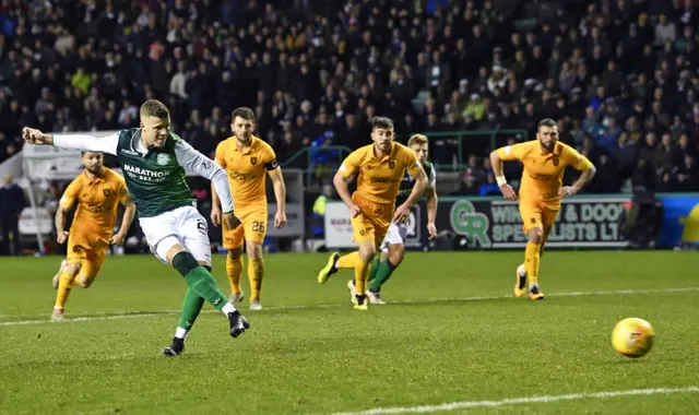 Florian Kamberi fails to score from the penalty spot