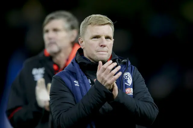 Bournemouth manager Eddie Howe