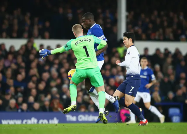 Jodn pickford and Kurt ZOuma