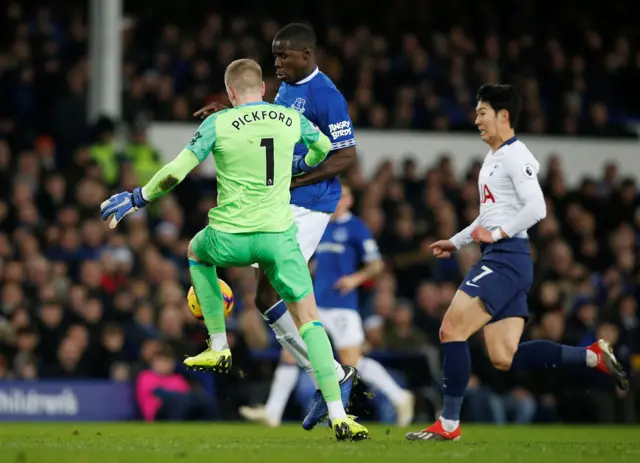 Jordan Pickford of Everton