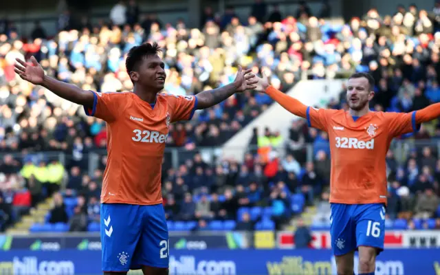 Alfredo Morelos was Rangers' hero