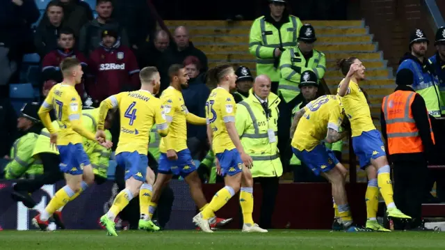 Leeds celebrate.