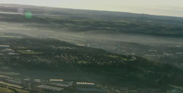 Leeds from the air