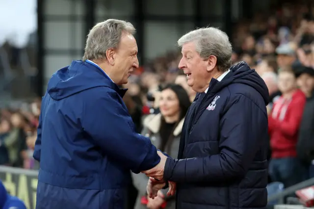 Neil Warnock and Roy Hodgson