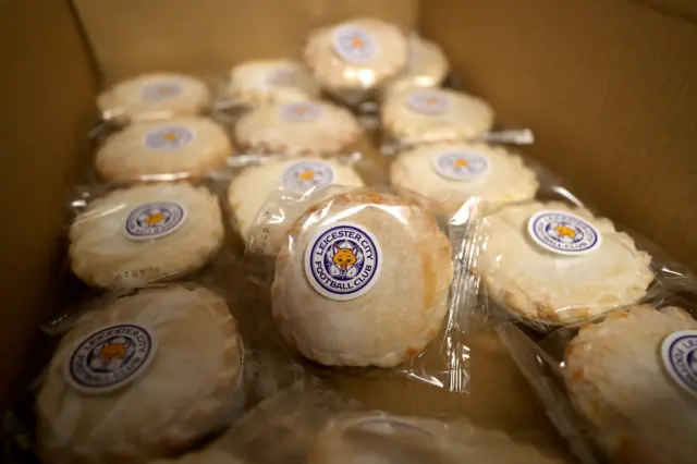 Free mince pies at Leicester City