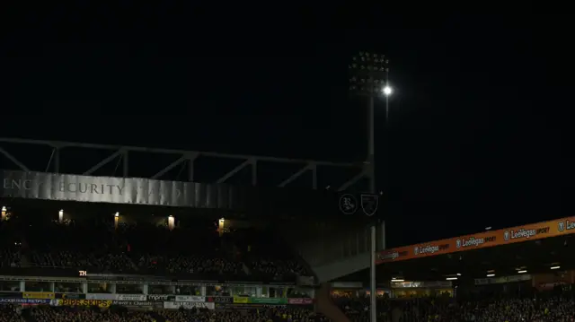 Floodlight failure