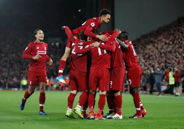 Liverpool celebrate