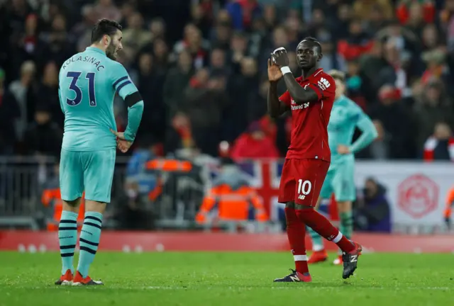 Sadio Mane substituted