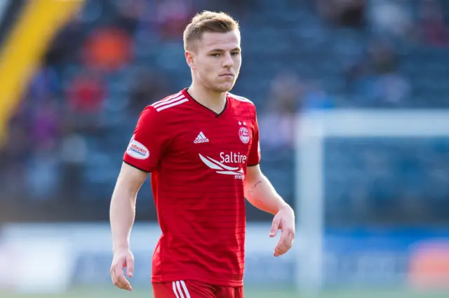 Bruce Anderson gets a start for Aberdeen today