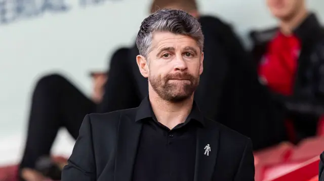 Motherwell manager Stephen Robinson