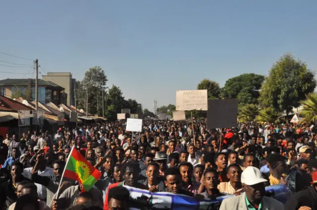 Protest in Hotela