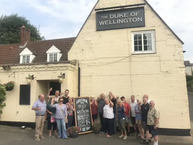 duke of wellington pub in leasingham