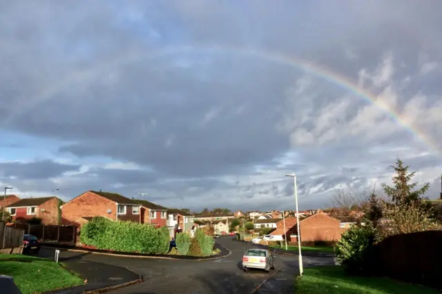 Rainbow in Kegworth