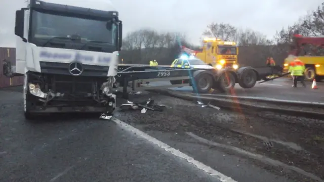 M4 crash