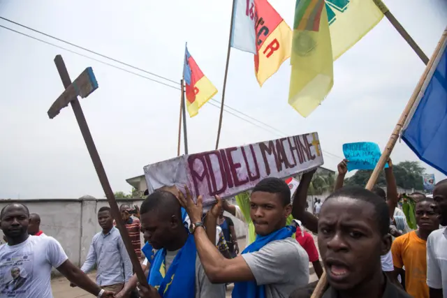 Anti-electronic voting machine protest