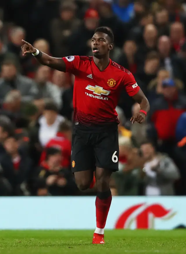 Paul Pogba of Manchester United