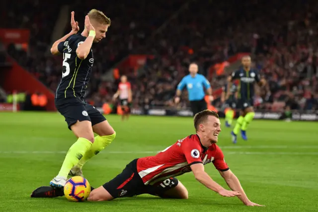 Oleksandr Zinchenko of Manchester City