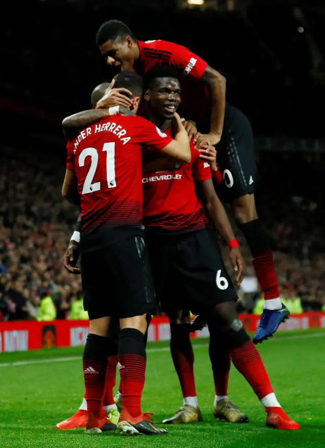 Paul Pogba celebrates