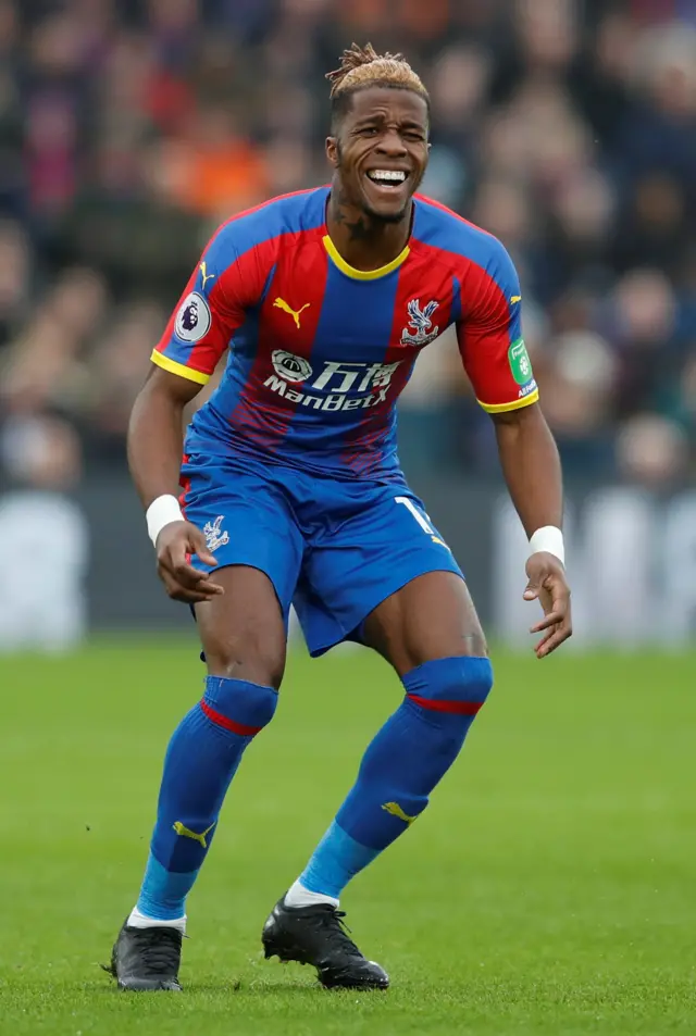 Wilfred Zaha of Crystal Palace