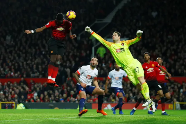 Pogba scores for Manchester United