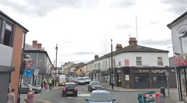 Junction of Brunswick Road and Ladypool Road