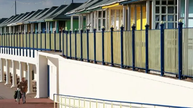 Sutton on Sea beach huts