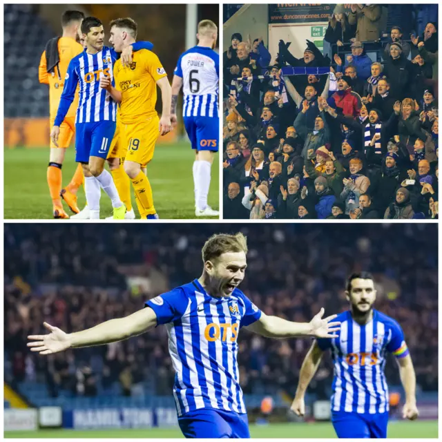 Kilmarnock celebrate