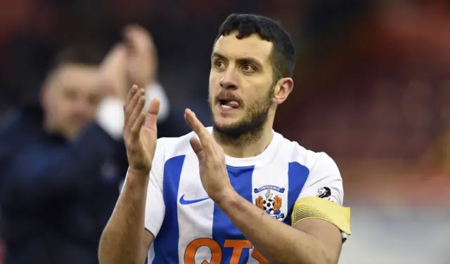 Kilmarnock captain Gary Dicker