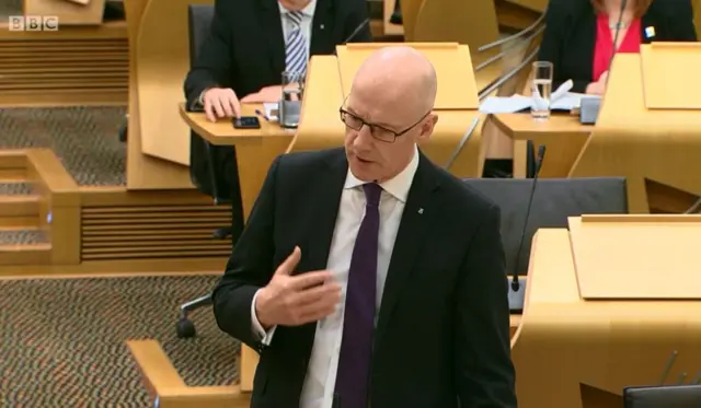 Education Secretary John Swinney